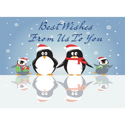 Penguins Greeting Card