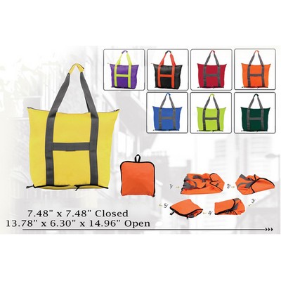 Compact Folding Shopping Bag-Tote