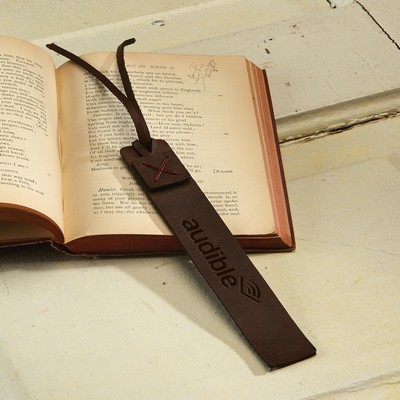 Turner Leather Tasseled Bookmark