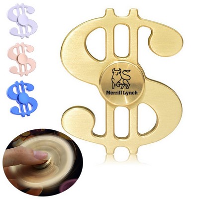 Premium Dollar Metal Fidget Spinner