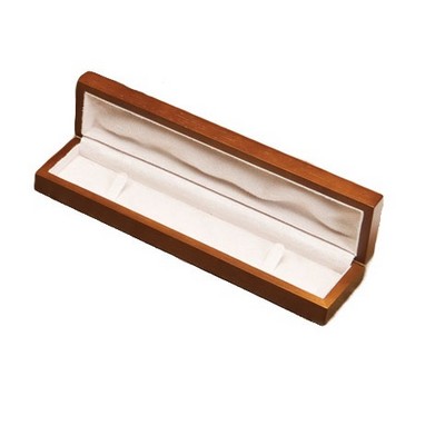 Classic Premium Brown Hardwood Bracelet/Watch Box