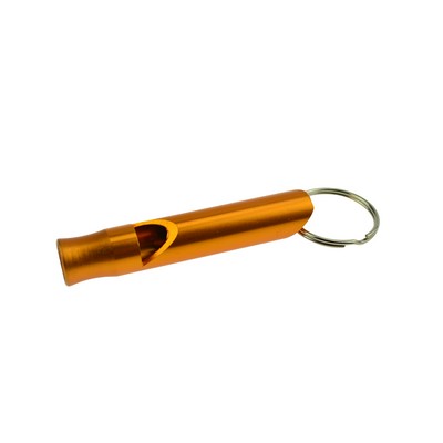 Aluminum Whistle Keyring