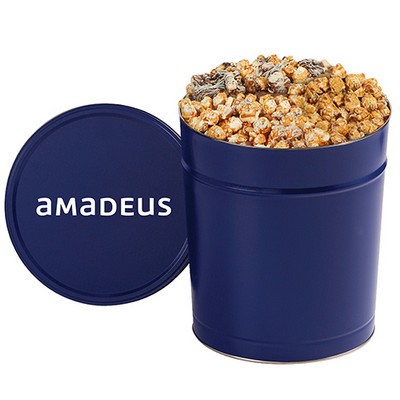 3 Way Gourmet Popcorn Tin (3.5 Gallon)