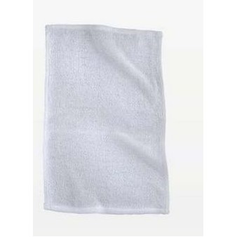 Terry Loop Optic White Budget Rally Towel - 11"x17"