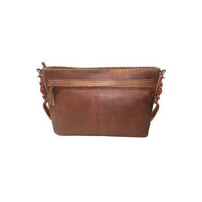 Sierra Leather Messenger Bag