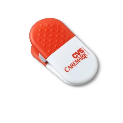 Capsule Shape Memo Clip Holder