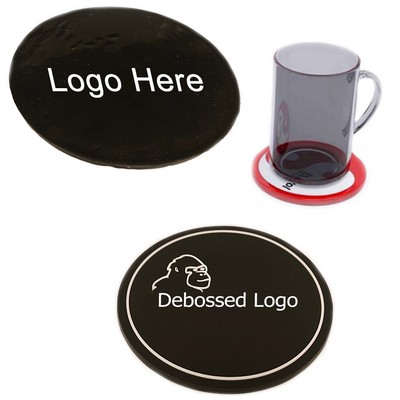 Round Reusable Soft Coaster / Mat