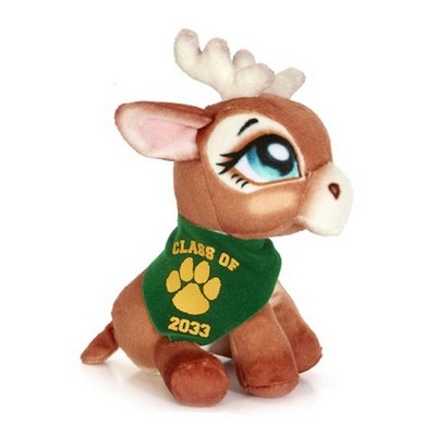 6" Reindeer Stuffed Animal