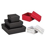 Large Square Ultra-Rigid Gourmet 2 Piece Box