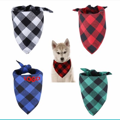 Pet Cotton Bandana Dual Layer