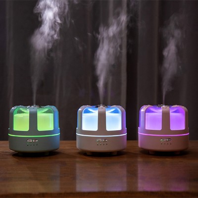 Crown Aroma Humidifier with 7 Colorful Night Light