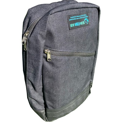 Signature Denim Backpack