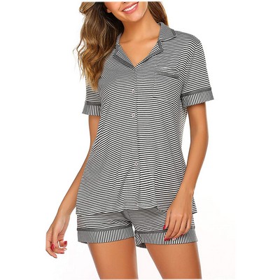 Pajamas Soft Striped Women'S