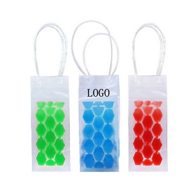 Gel Ice Pack PVC Wine Cooler Bag