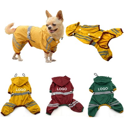 Waterproof Reflective Dogs Raincoats