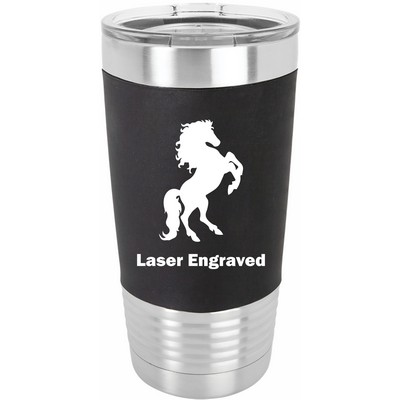 20 oz Polar Camel Silicone Grip Stainless Steel Tumbler