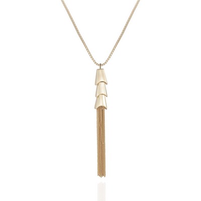 Vince Camuto© Gold-Tone Tassle Necklace