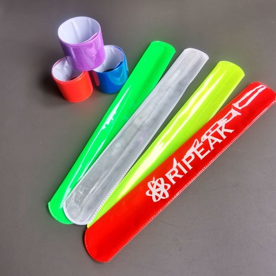 Reflective Slap Wristband For Night Runing Cycling