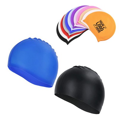 Silicone Unisex Swim Cap