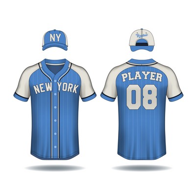 Baseball Jerseys, Full Customization, Fully Sublimated and Cut and Sew/Tackle Twill/Embroidery