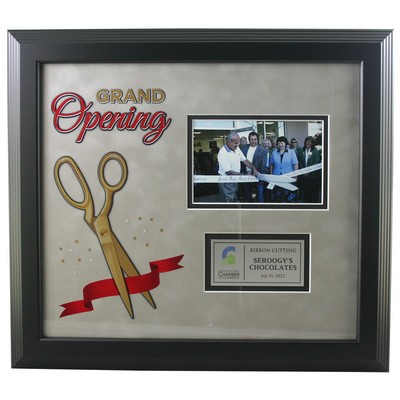 Ground Breaking Framed Plaque