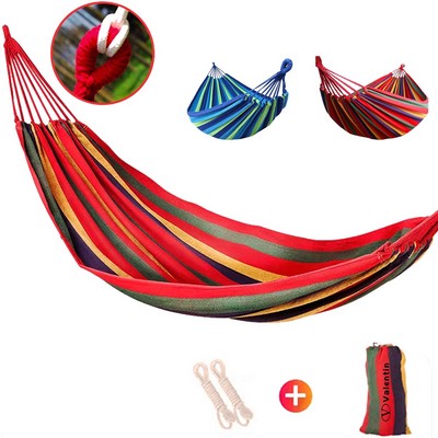 2 Person Canvas Cotton Hammock