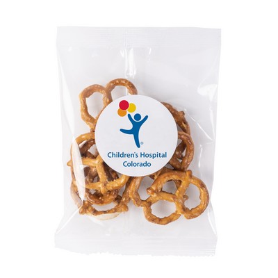 1/2 Oz. Snack Packs - Salted Mini Pretzels