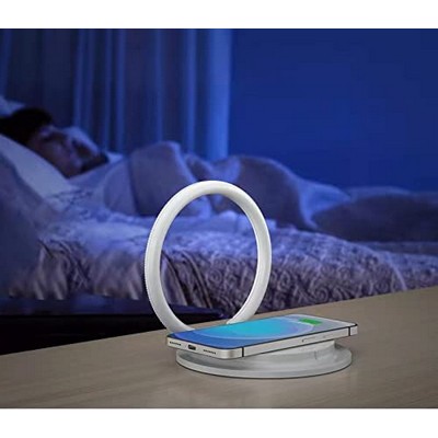 LED Night Light for Wireless Charging, Eye Protection Reading Light, Touch 3 Light Colors