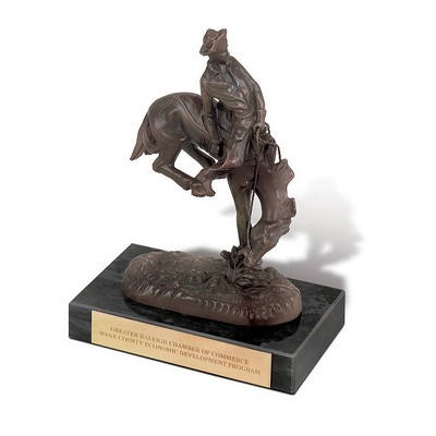 Cowboy Figurine - Marble Base Award