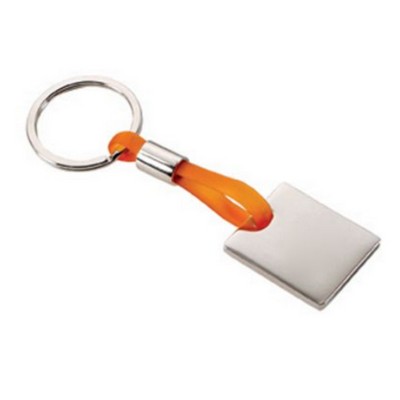 Rectangular Body Shaped With Strap Keyring