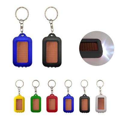 Solar Powered Light Keychain