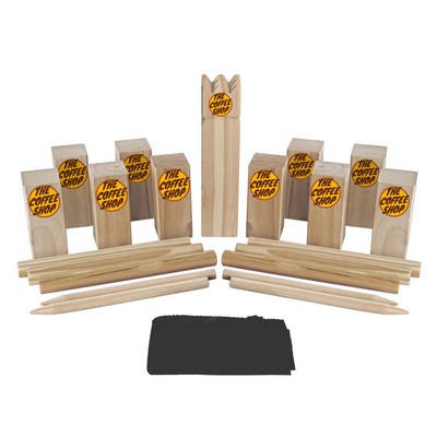 Custom Kubb Viking Chess