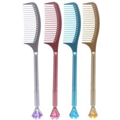 Hair Comb Pen w/ Diamond Cap