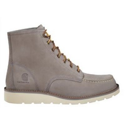 Carhartt® Men's Gray 6" Moc Toe Wedge Boot