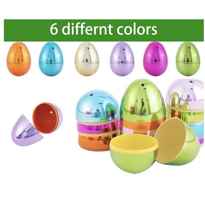 Fillable Eggs Shell Plastic Easter Egg Treats and Party Favor Toys