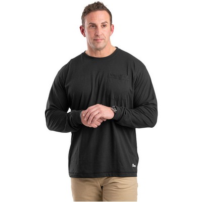 Berne Apparel Unisex Performance Long-Sleeve Pocket T-Shirt