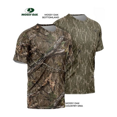 4.4 oz. Mossy Oak® Men's Polyester Interlock T-Shirt