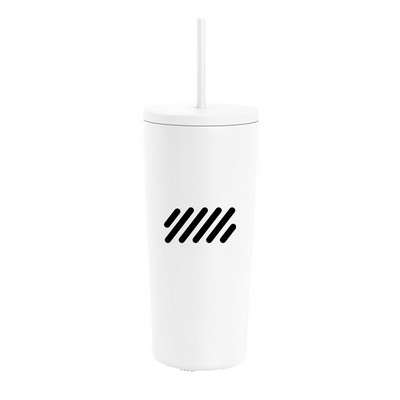 20 Oz. Simple Modern Classic Tumbler with Straw Lid