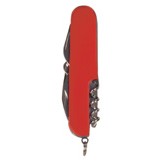 3 1/2" Red 8-Function Multi-Tool Pocket Knife