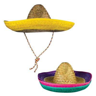 Neon Rimmed Sombreros