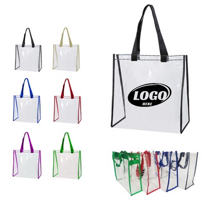 Clear Stadium Tote Bag