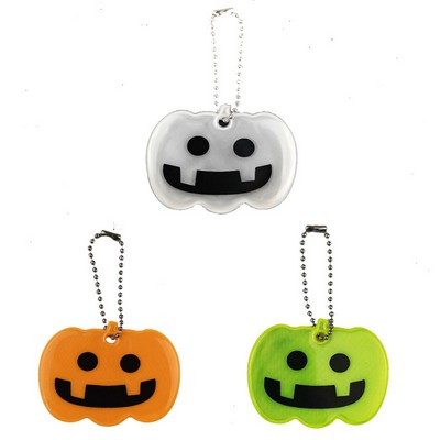 PVC Reflective Pumpkin Pendant