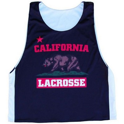 Custom Sublimated Elite 2-Ply Reversible Lacrosse Pinnie