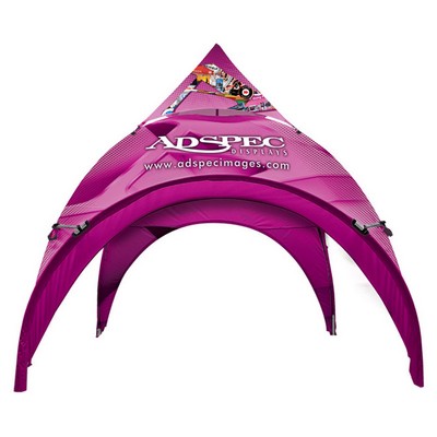 10' x 10' Arched Canopy Only -Dye Sub