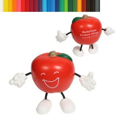 Cute Apple Figure Stress Ball