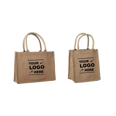 Large Reusable Jute Tote