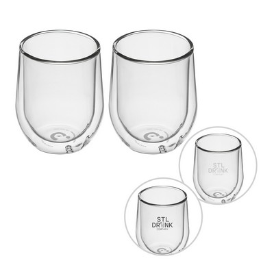 Corkcicle Stemless Glass - Clear (2 Pack)