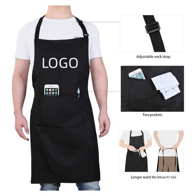 Chef Apron for Men and Women Professional for Cooking With Pockets