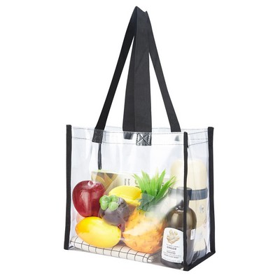 PVC Clear Shopping Tote Bag