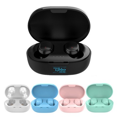 True Wireless Bluetooth Earbuds with Charging Case